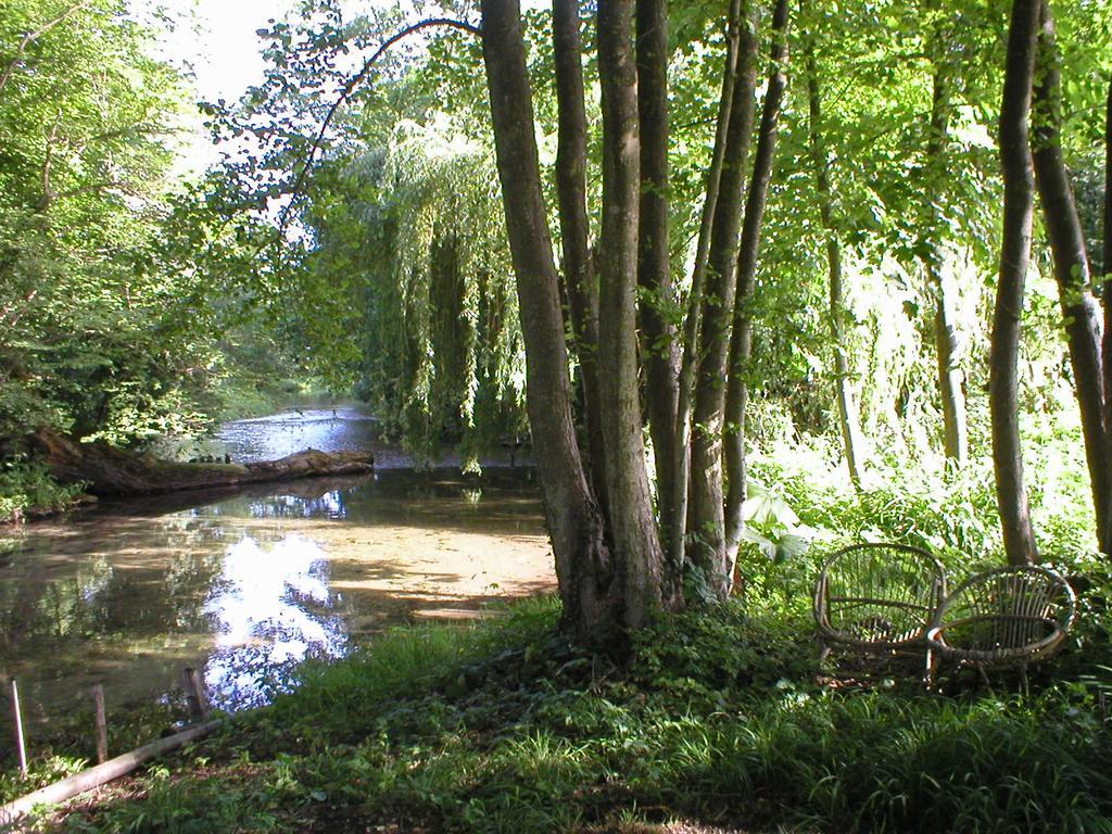 Les Jardins De L'Aulnaie Bed and Breakfast Fontaine-sous-Jouy Buitenkant foto